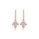 Turkish Flower Bar 925 Sterling Silver Earrings Turkish Flower Bar 925 Sterling Silver Earrings