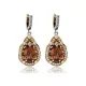 Zultanite CZ Pear Dangle 925 Sterling Silver Earrings Zultanite CZ Pear Dangle 925 Sterling Silver Earrings