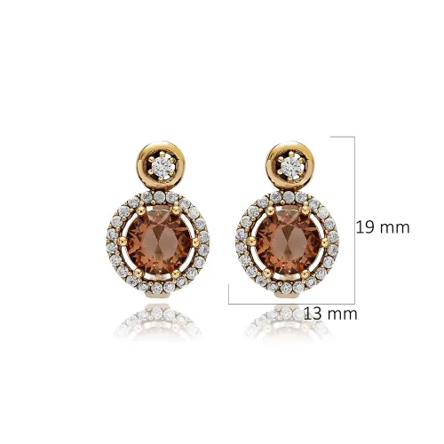 Zultanite Round 925 Sterling Silver Earrings