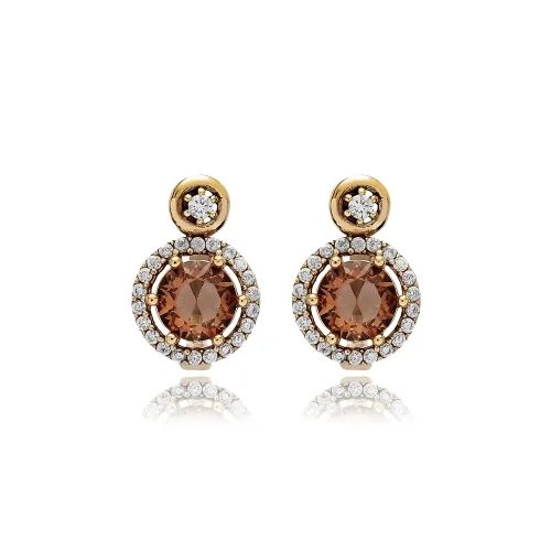 Zultanite Round 925 Sterling Silver Earrings