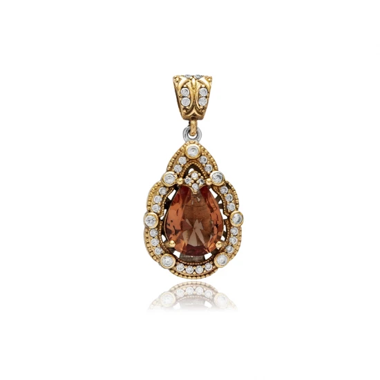 Pear Shape Zultanite Sterling Silver Pendant
