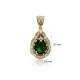 Emerald CZ Pear Shape 925 Sterling Silver Pendant Emerald CZ Pear Shape 925 Sterling Silver Pendant