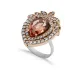 Zultanite Pear Silver Ottoman Authentic Ring Zultanite Pear Silver Ottoman Authentic Ring