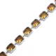 13x15 mm Baguette Silver Cluster Zultanite Bracelet