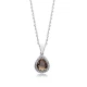 Turkish Pear Zultanite CZ 925 Sterling Silver Necklace Turkish Pear Zultanite CZ 925 Sterling Silver Necklace