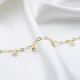 Shaker Clear CZ Mirror Chain Women 925 Silver Anklet Shaker Clear CZ Mirror Chain Women 925 Silver Anklet