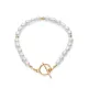 Freshwater Pearl Lock 925 Sterling Silver Bracelet