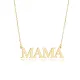 Mama Word Plain 925 Sterling Silver Necklace Mama Word Plain 925 Sterling Silver Necklace