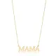 Mama Word Plain 925 Sterling Silver Necklace Mama Word Plain 925 Sterling Silver Necklace