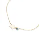 Star Design Plain with Evil Eye Wholesale Silver Anklet