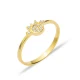 Star CZ Cluster 925 Sterling Silver Ring Star CZ Cluster 925 Sterling Silver Ring