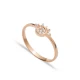 Star CZ Cluster 925 Sterling Silver Ring Star CZ Cluster 925 Sterling Silver Ring