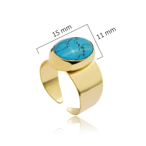 Turquoise Adjustable Sterling Silver Ring Turquoise Adjustable Sterling Silver Ring