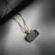 Ancient Evil Eye Design 925 Charm Necklace Ancient Evil Eye Design 925 Charm Necklace
