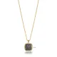 Egyptian Nefertiti Design 925 Charm Necklace Egyptian Nefertiti Design 925 Charm Necklace