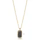 Turkish Bee Fossil 925 Sterling Silver Necklace