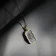 Turkish Bee Fossil 925 Sterling Silver Necklace