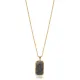 Turkish Bee Fossil 925 Sterling Silver Necklace