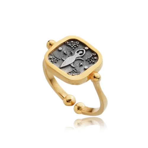 Cybele Adjustable 925 Sterling Silver Ring