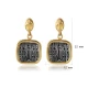 Nefertiti Cluster 925 Sterling Silver Earrings Nefertiti Cluster 925 Sterling Silver Earrings