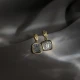 Nefertiti Cluster 925 Sterling Silver Earrings Nefertiti Cluster 925 Sterling Silver Earrings