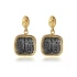 Nefertiti Cluster 925 Sterling Silver Earrings