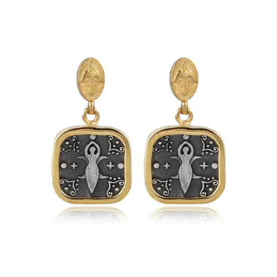 Cybele Cluster 925 Sterling Silver Earrings Cybele Cluster 925 Sterling Silver Earrings