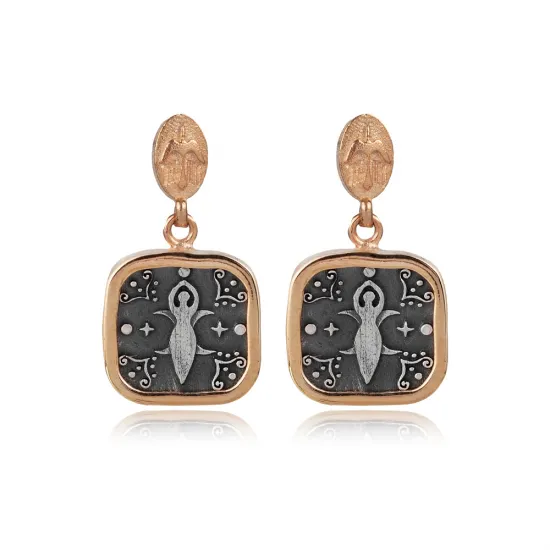 Cybele Cluster 925 Sterling Silver Earrings Cybele Cluster 925 Sterling Silver Earrings