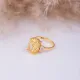 Citrine CZ Stone Oval Shape Ring Citrine CZ Stone Oval Shape Ring