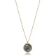 Ying Yang Desing Silver Turkish Necklace Ying Yang Desing Silver Turkish Necklace