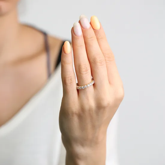 Handcrafted Band 925 Sterling Silver Ring | 925 Sterling Silver Wholesale | Sade Silver Handcrafted Band 925 Sterling Silver Ring - Sade 925 Silver Jewelry