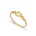 Handcrafted Loop Plain 925 Sterling Silver Ring