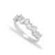 CZ Shiny Baguette Cluster 925 Sterling Silver Ring CZ Shiny Baguette Cluster 925 Sterling Silver Ring
