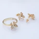 Cute Bee CZ Cluster 925 Sterling Silver Ring Cute Bee CZ Cluster 925 Sterling Silver Ring
