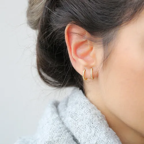 Turkish Minimal 925 Sterling Silver Earrings