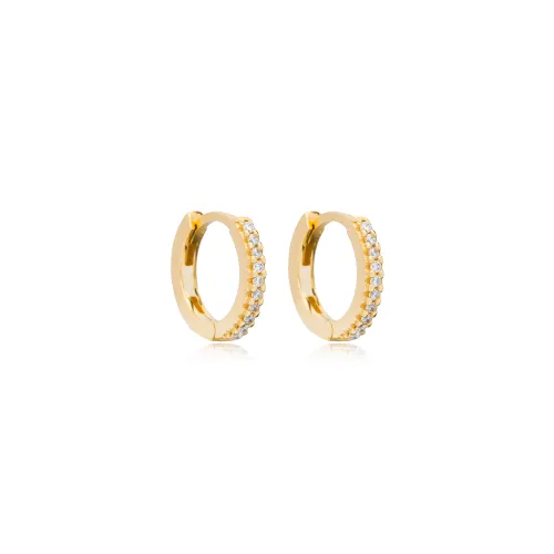 Minimalist CZ Fine 925 Sterling Silver Earrings