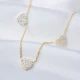 Heart CZ Shaker 925 Sterling Silver Necklace Heart CZ Shaker 925 Sterling Silver Necklace