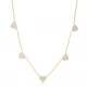 Heart CZ Shaker 925 Sterling Silver Necklace Heart CZ Shaker 925 Sterling Silver Necklace