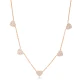 Heart CZ Shaker 925 Sterling Silver Necklace Heart CZ Shaker 925 Sterling Silver Necklace