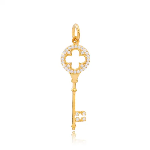Turkish Key 925 Sterling Silver Necklace