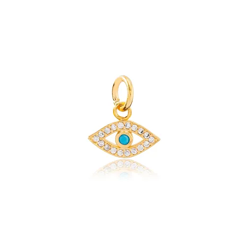 Evil Lucky Eye 925 Sterling Silver Pendant