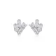 Minimalist CZ Baguette 925 Sterling Silver Earrings Minimalist CZ Baguette 925 Sterling Silver Earrings