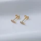 Tiny Angel Wings 925 Sterling Silver Earrings Tiny Angel Wings 925 Sterling Silver Earrings
