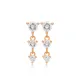 Dainty Three Long 925 Sterling Silver Earrings Dainty Three Long 925 Sterling Silver Earrings
