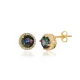 Round Mystic Topaz 925 Sterling Silver Earrings Round Mystic Topaz 925 Sterling Silver Earrings