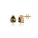 Pear Peridot CZ 925 Sterling Silver Earrings Pear Peridot CZ 925 Sterling Silver Earrings