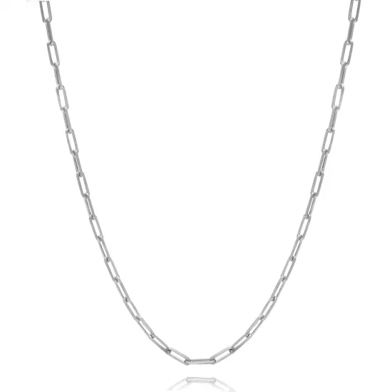 Chain For Woman 925 Sterling Silver Necklace | 925 Sterling Silver Wholesale | Sade Silver Chain For Woman 925 Sterling Silver Necklace - Sade 925 Silver Jewelry