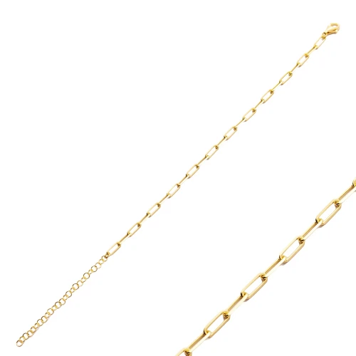 Hilde-Chain 17 Plus 3 cm 17 Plus 3cm Sterling Silver Bracelet