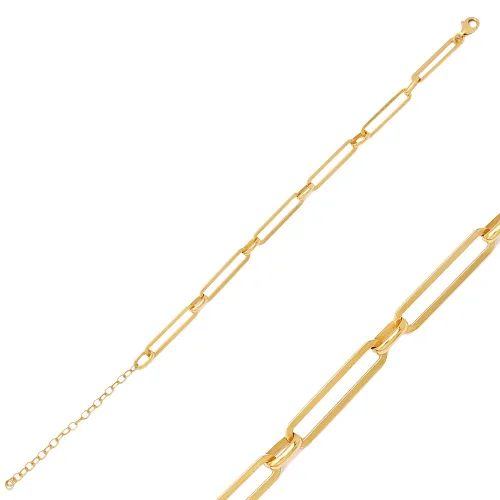 Made in Turkey Chain 925 Sterling Silver Bracelet
