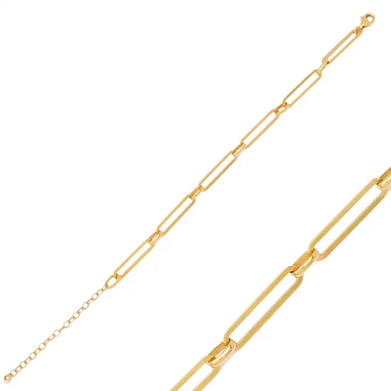 Made in Turkey Chain 925 Sterling Silver Bracelet